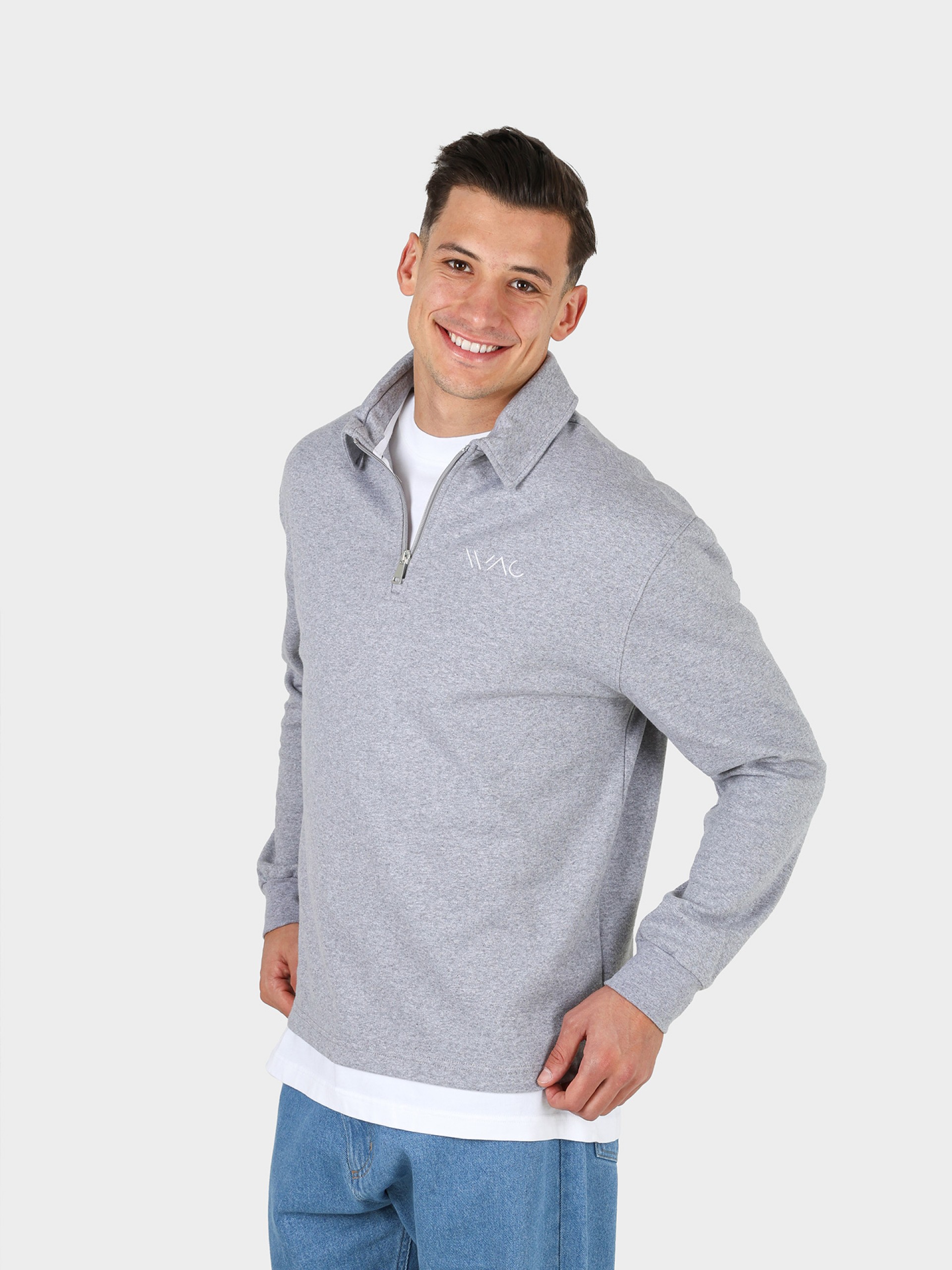 Polo con media cremallera WAC