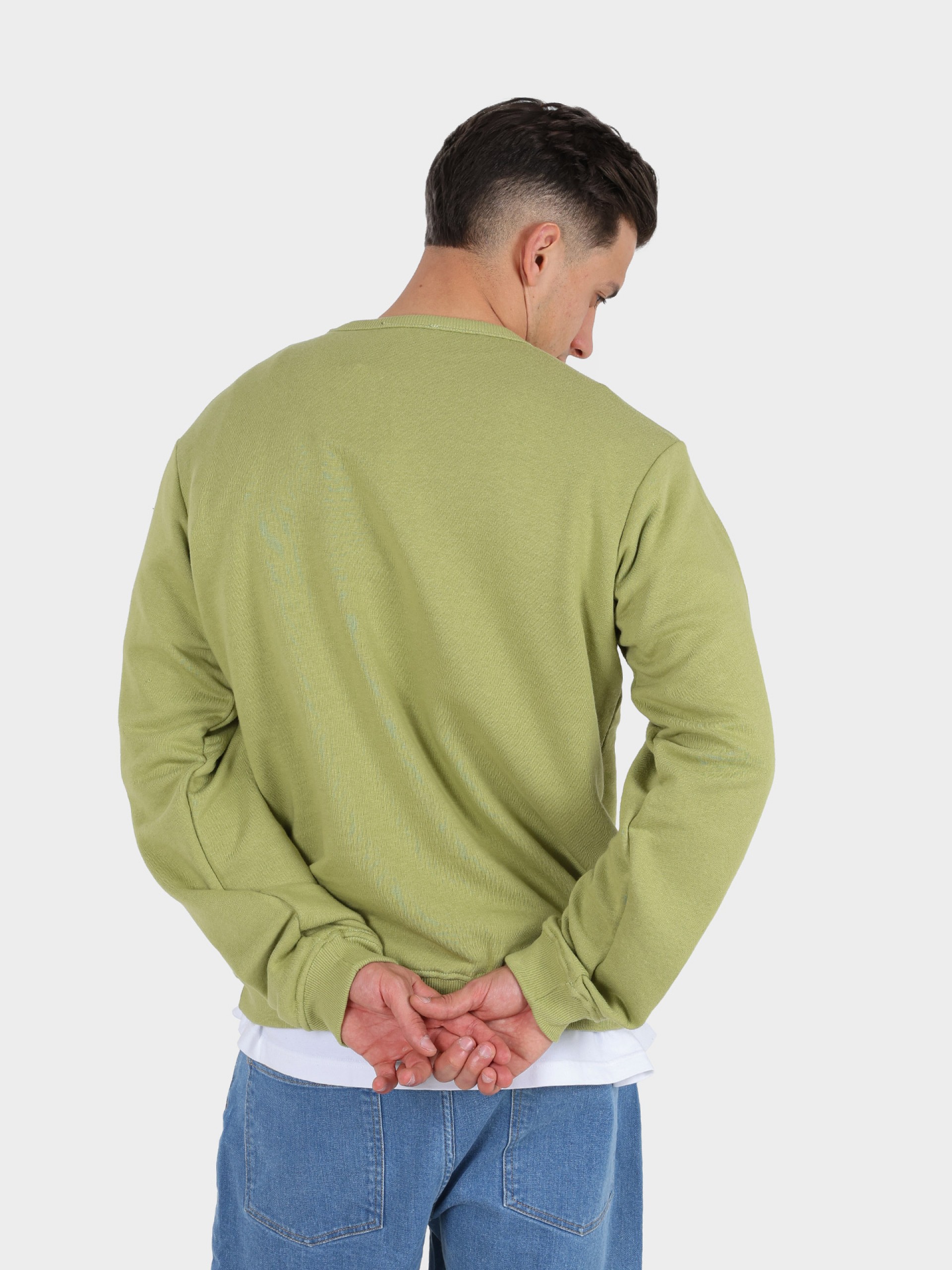 Plain sweatshirt with logo