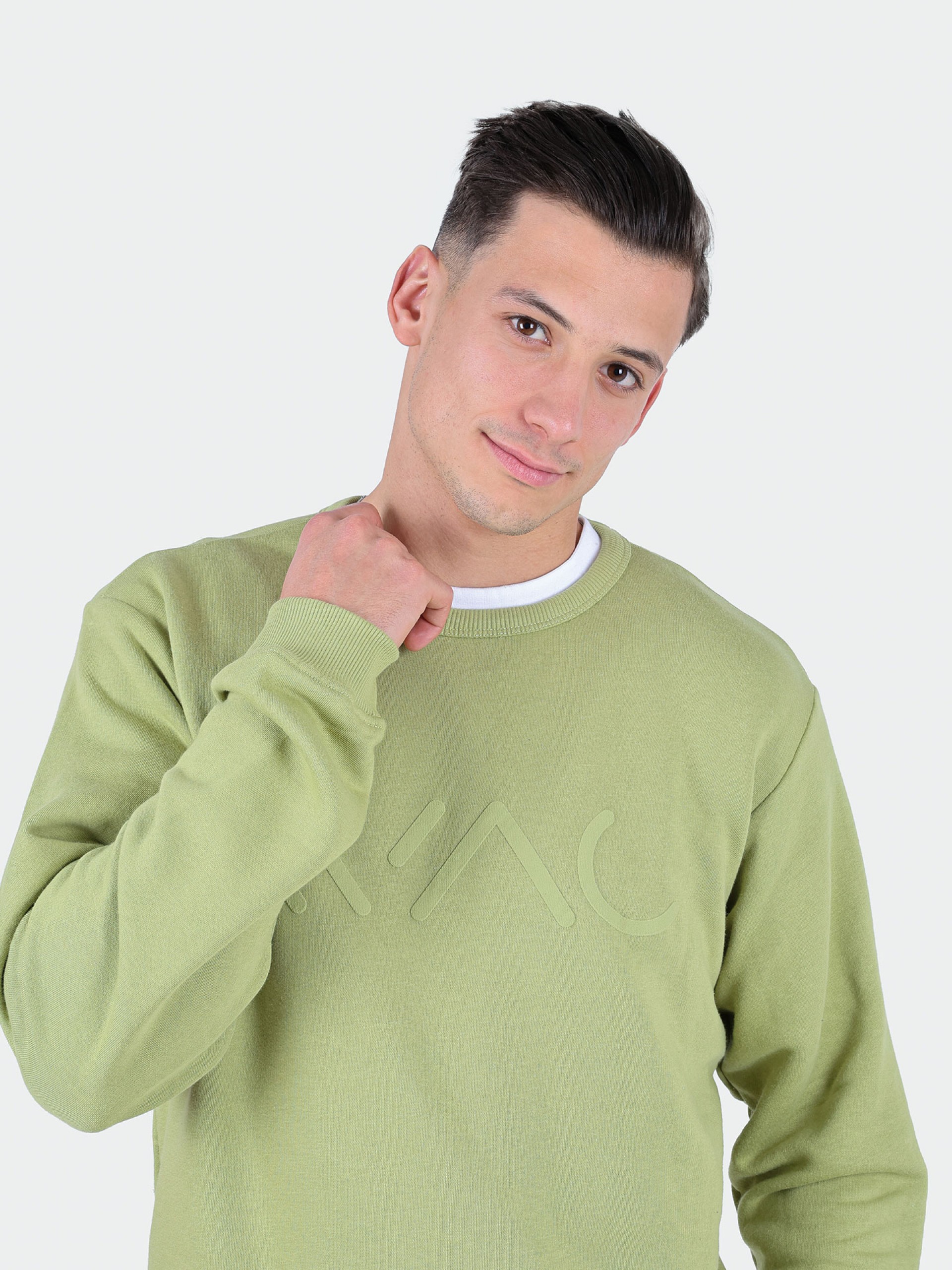 Plain sweatshirt with logo