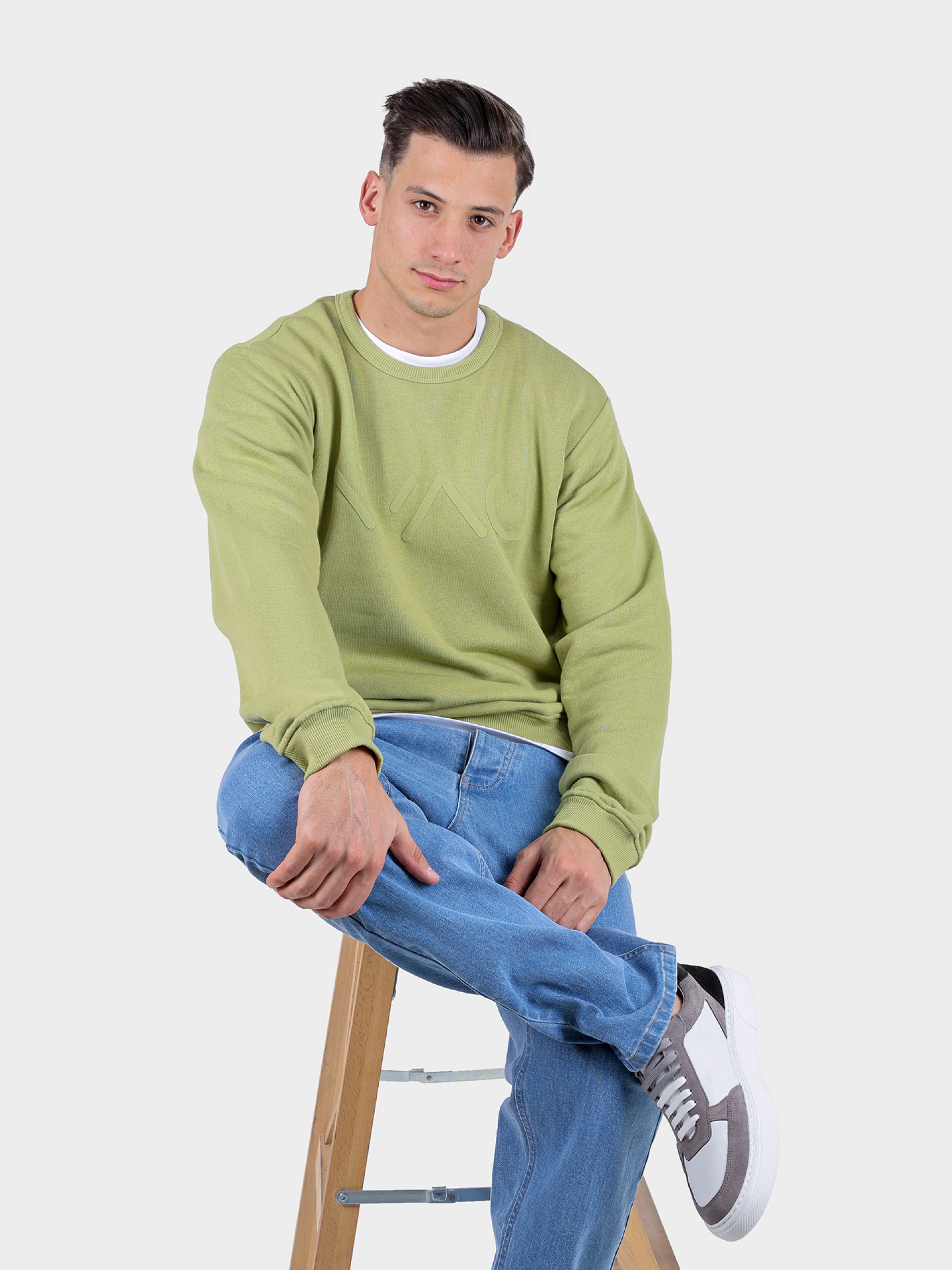 Plain sweatshirt with logo