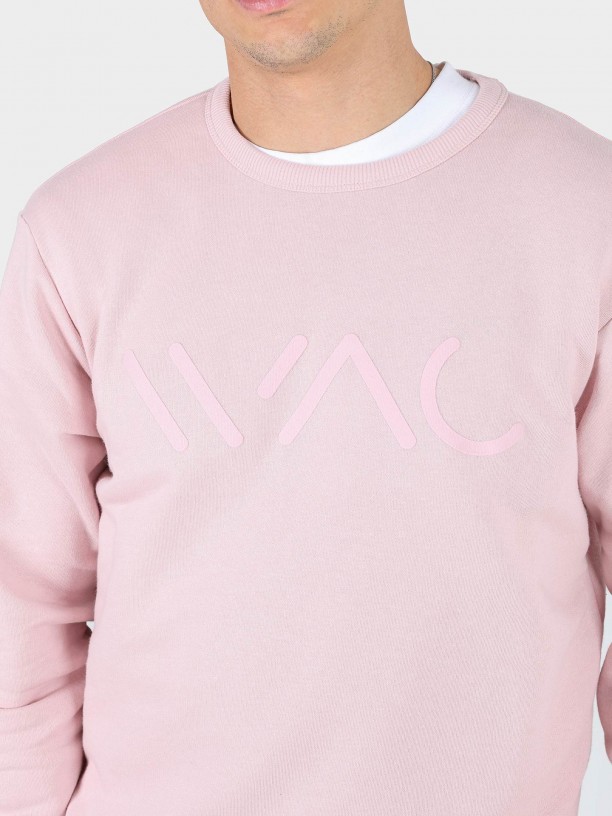 Sweatshirt lisa com logtipo WAC