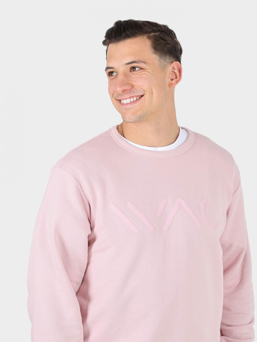 Plain sweatshirt with logo