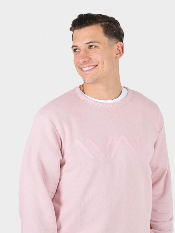 Sweatshirt lisa com logtipo WAC