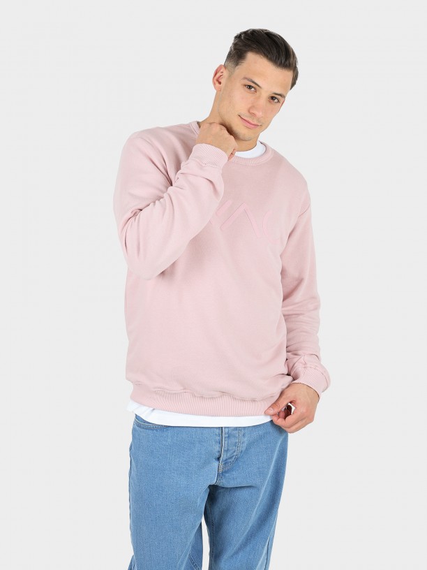 Sweatshirt lisa com logtipo WAC