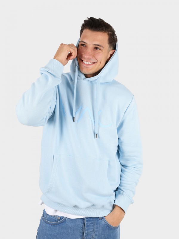 Sweatshirt hoodie com logtipo WAC