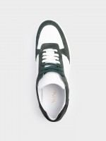 Leather combined sneakers