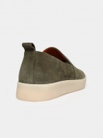 Sapato casual de pele croute Sapato casual de pele croute