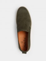 Sapato casual de pele croute Sapato casual de pele croute