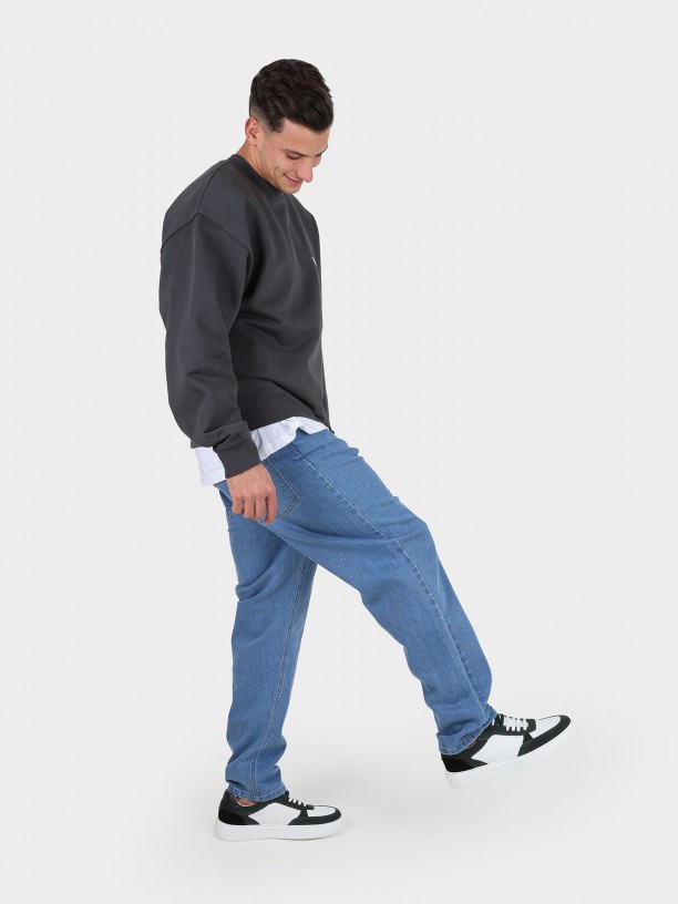 Calas de ganga relaxed fit