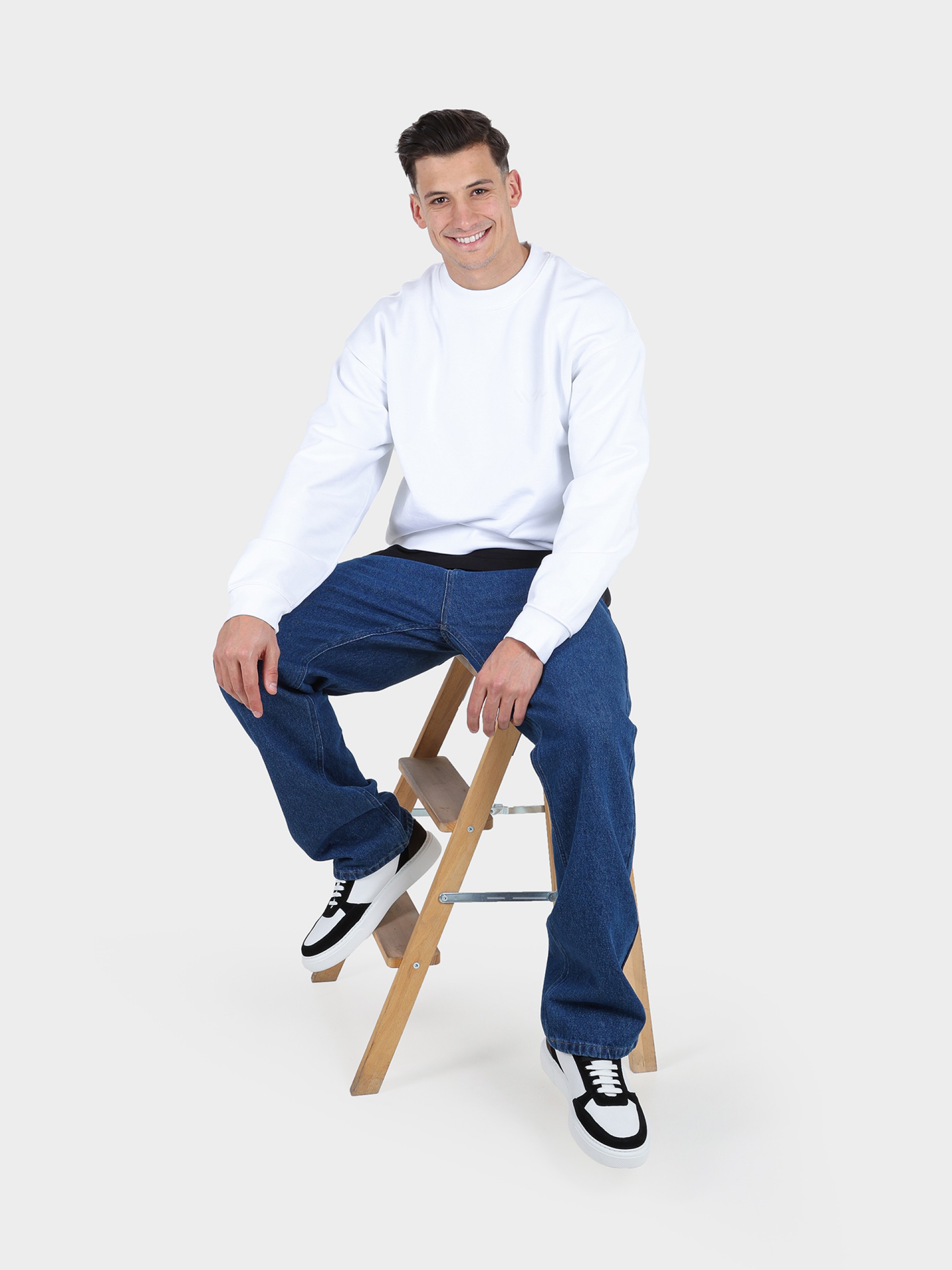 Calças de ganga loose fit