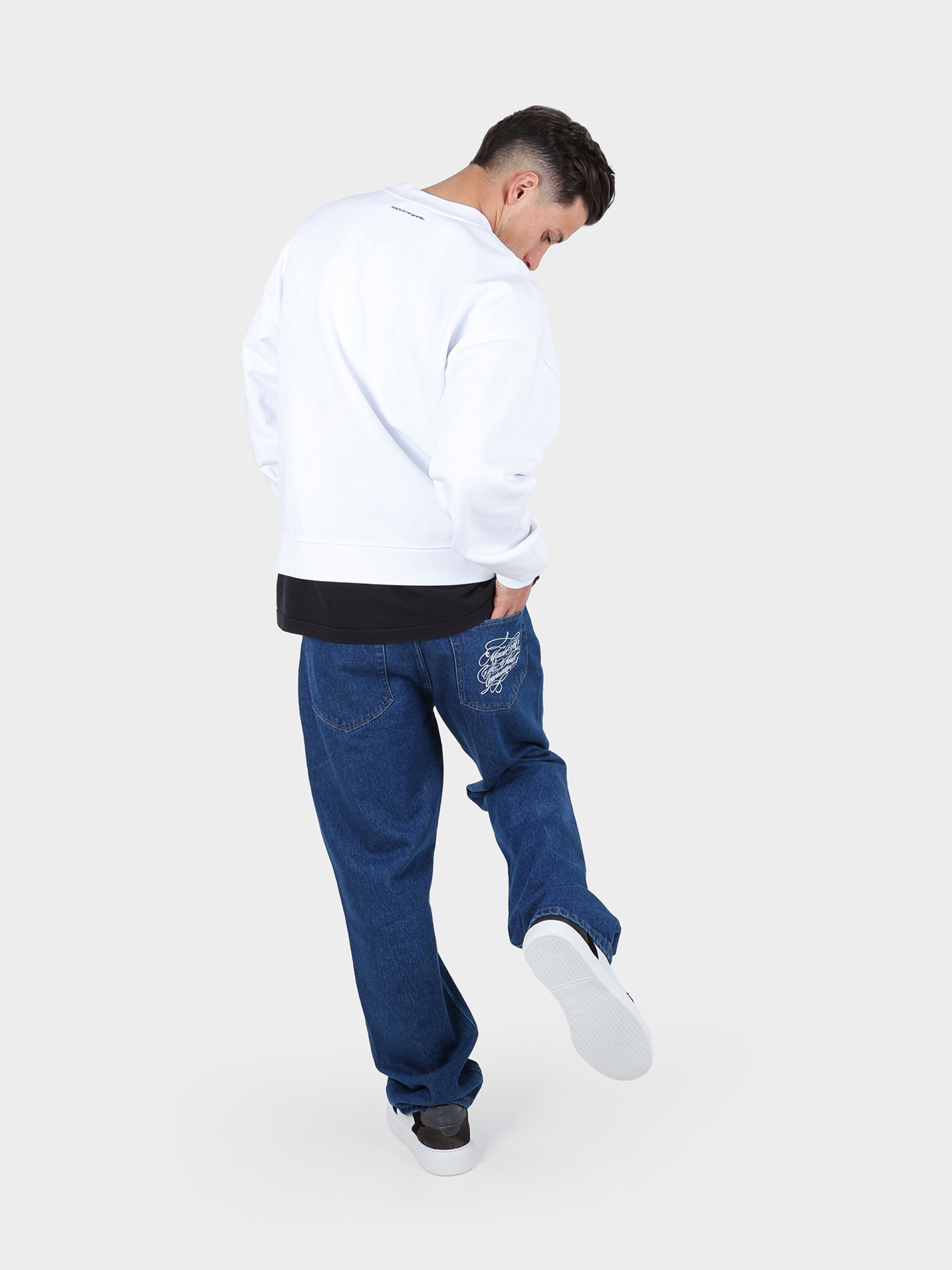 Calças de ganga loose fit