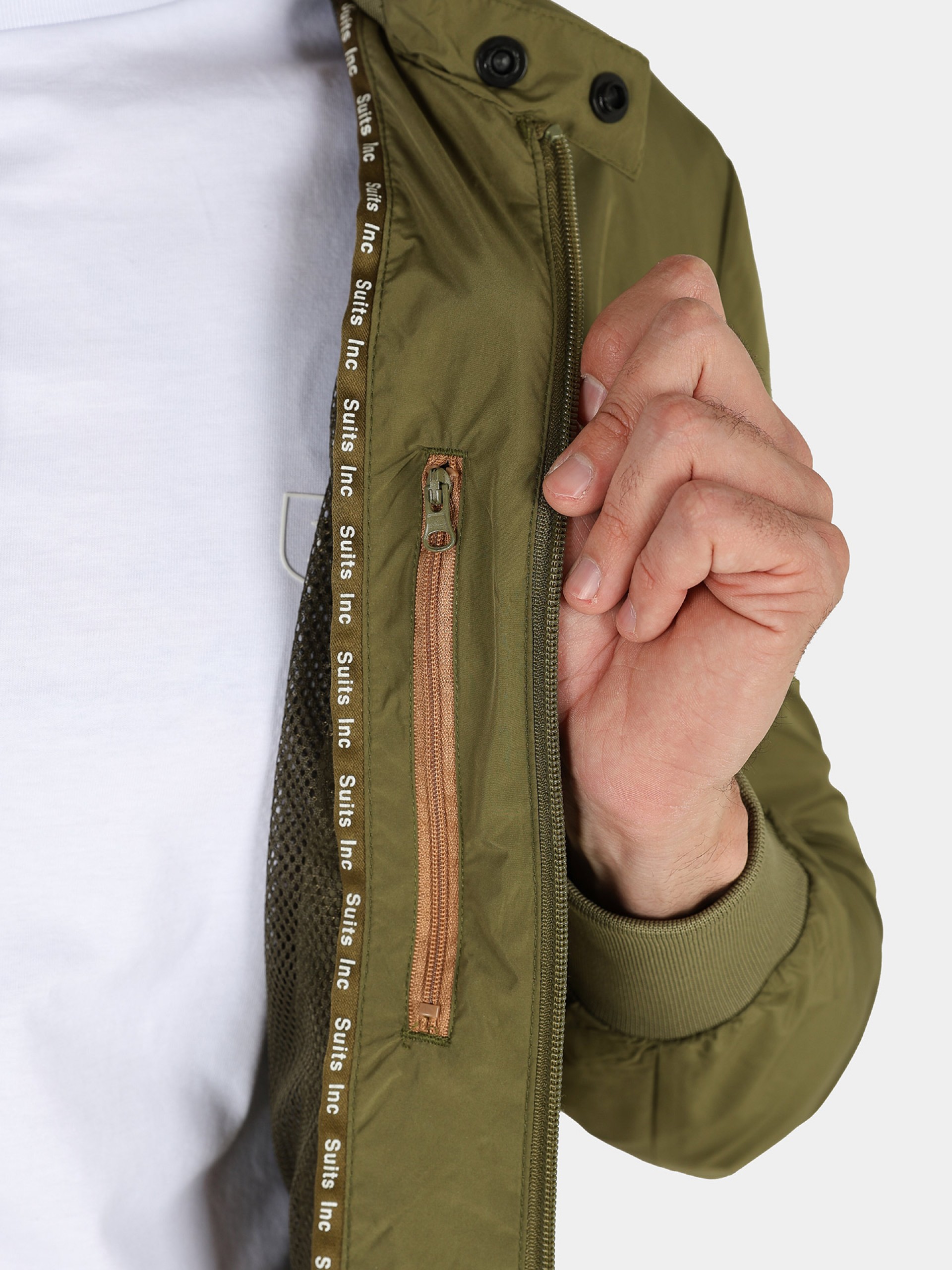 Chaqueta bomber ultraligero