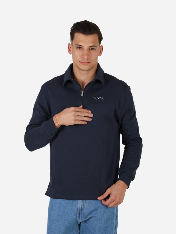 Polo meio fecho WAC