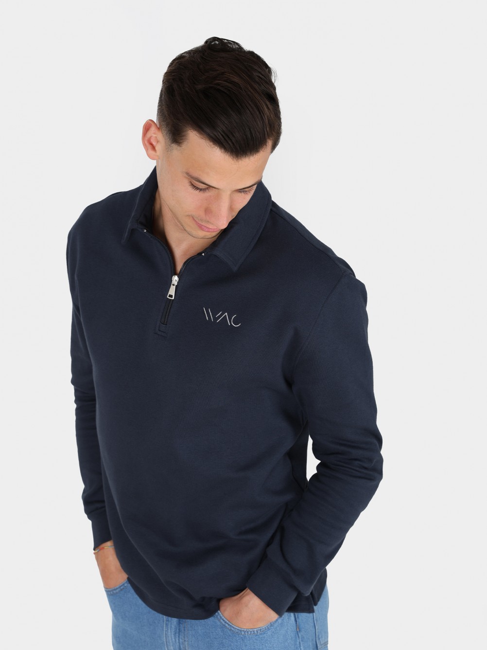 Polo meio fecho WAC