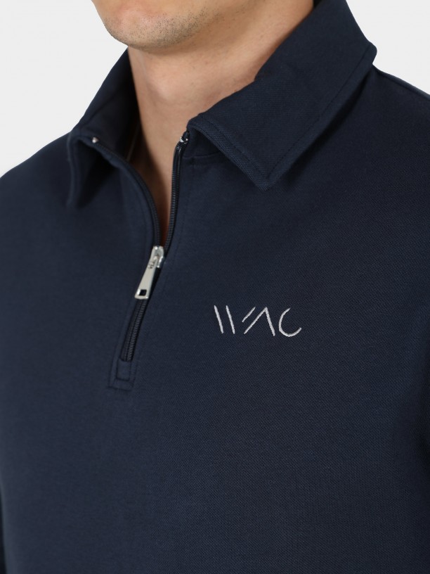 Polo meio fecho WAC