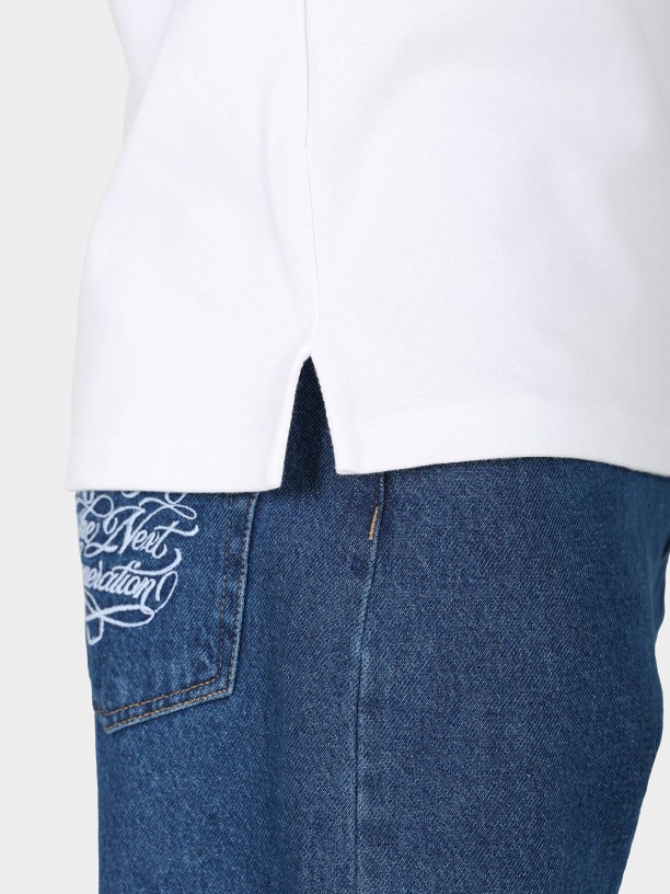 Polo meio fecho WAC
