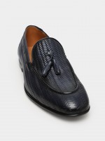 Mocassim de pele com berloque Mocassim de pele com berloque