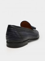 Mocassim de pele com berloque Mocassim de pele com berloque
