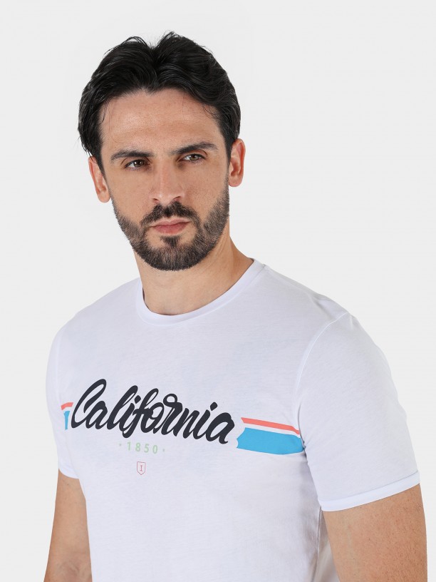 T-shirt 100% algodo California