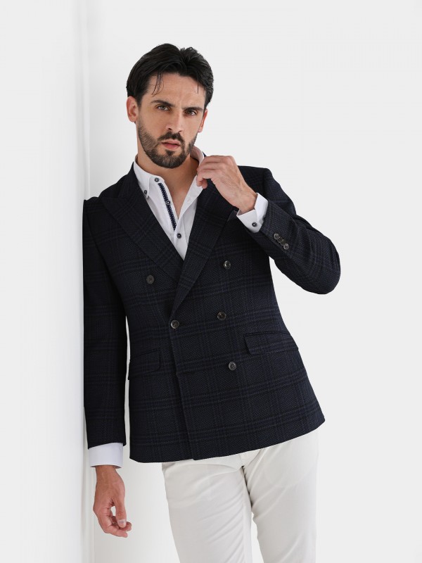 Blazer clssico vegan fabric