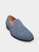 Zapato mocasín de piel serraje Zapato mocasín de piel serraje