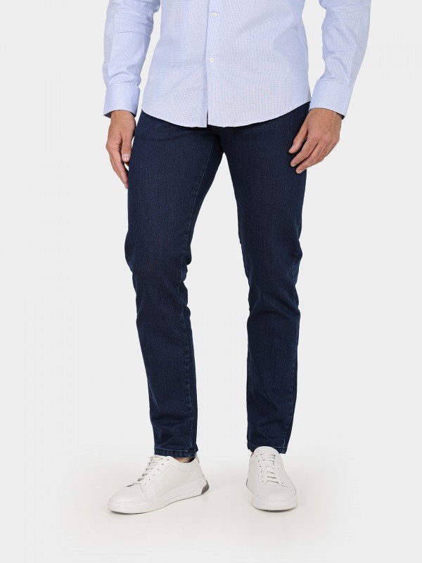 Vaqueros algodn regular fit