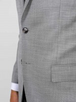 Fato liso slim fit com colete Fato liso slim fit com colete