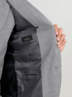 Fato liso slim fit com colete Fato liso slim fit com colete