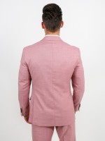 Traje liso slim fit con chaleco Traje liso slim fit con chaleco