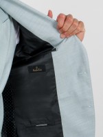 Traje liso slim fit con chaleco Traje liso slim fit con chaleco
