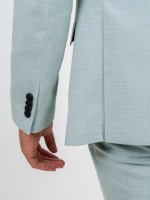 Traje liso slim fit con chaleco Traje liso slim fit con chaleco