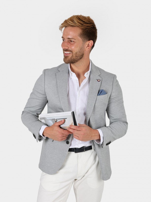 Microstructured blazer