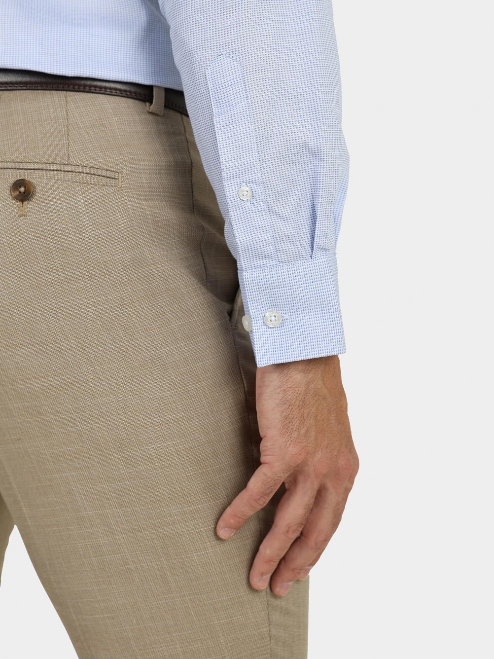 Camisa cl�sica de algod�n