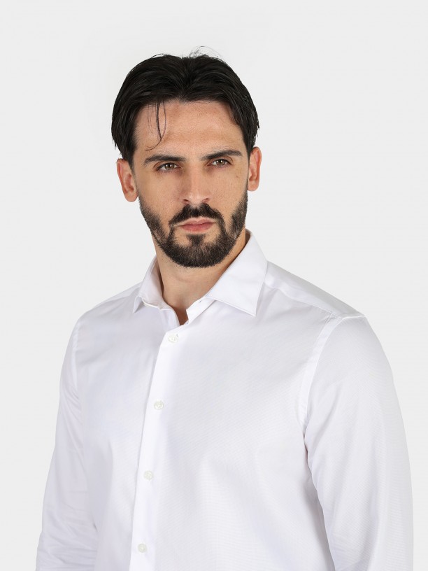 Classic regular fit shirt for cufflinks