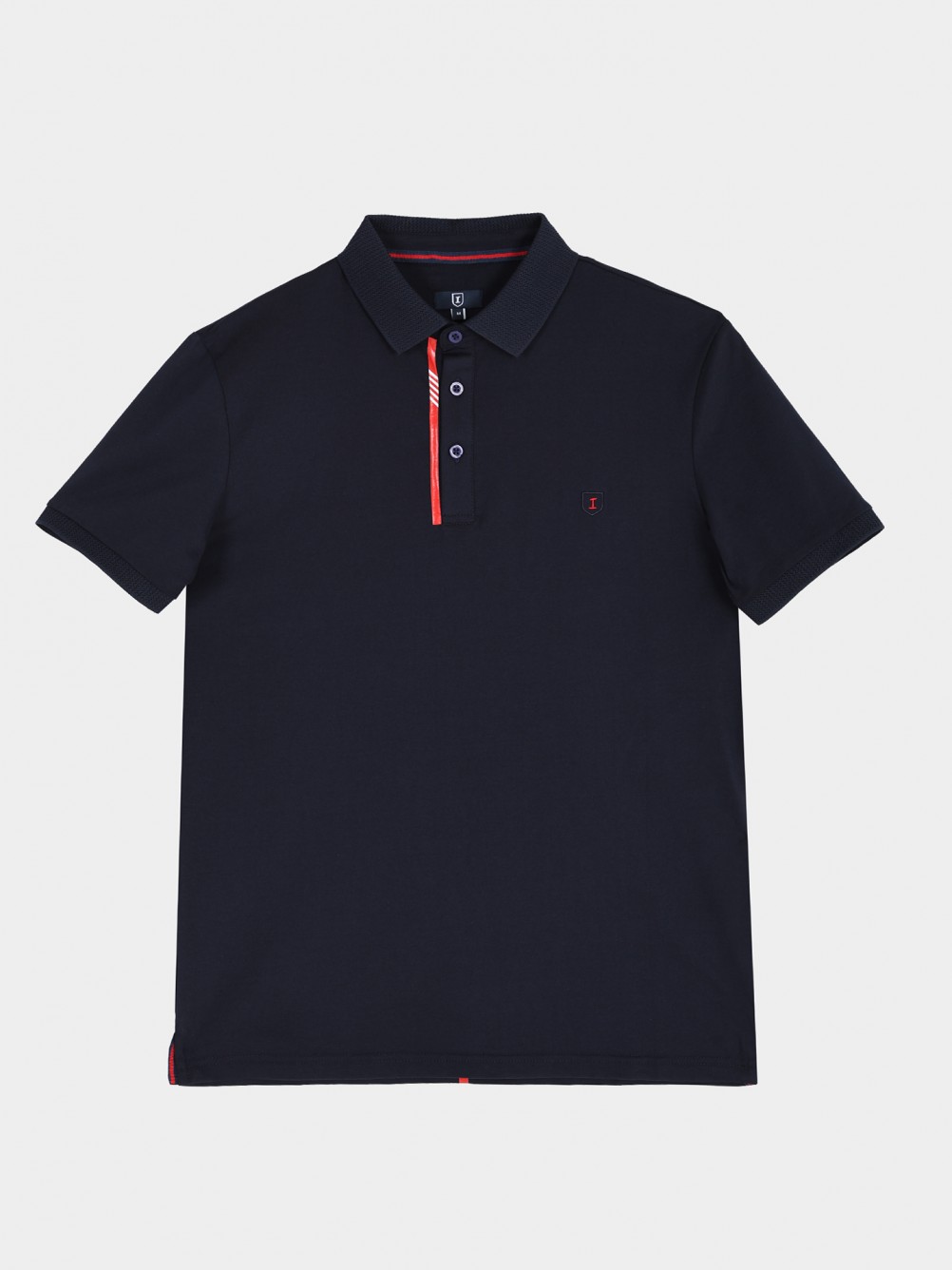 Polo de algod�n con detalle en la espalda