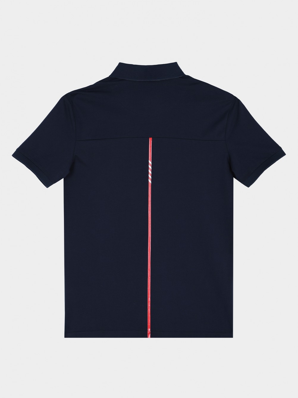 Polo de algod�n con detalle en la espalda