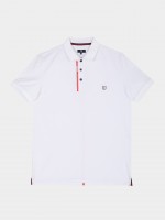 Polo de algod�n con detalle en la espalda