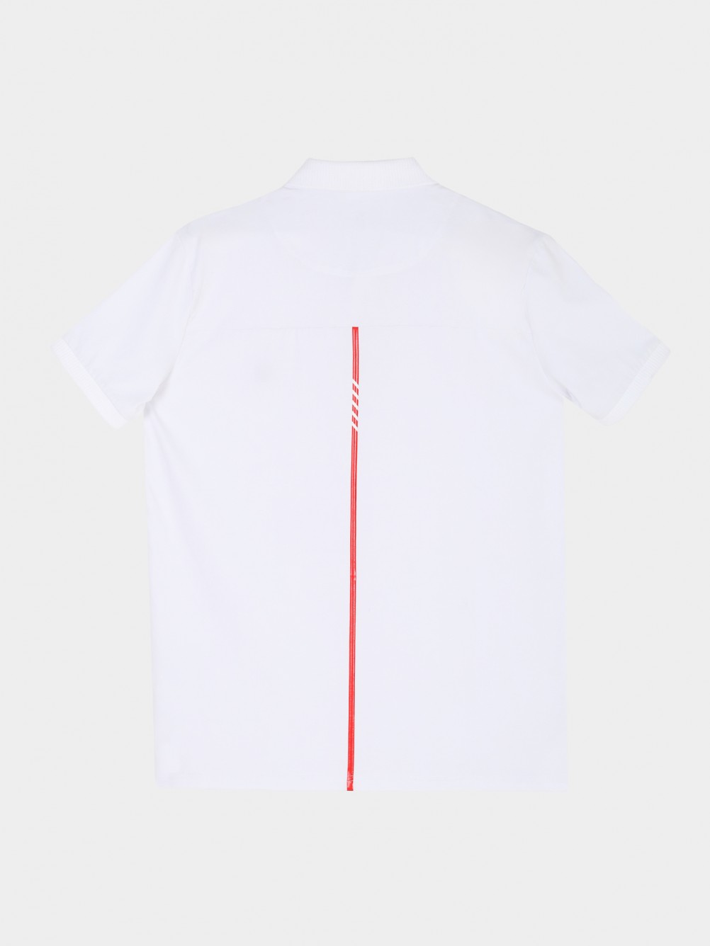 Polo de algod�n con detalle en la espalda