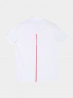 Polo de algod�n con detalle en la espalda