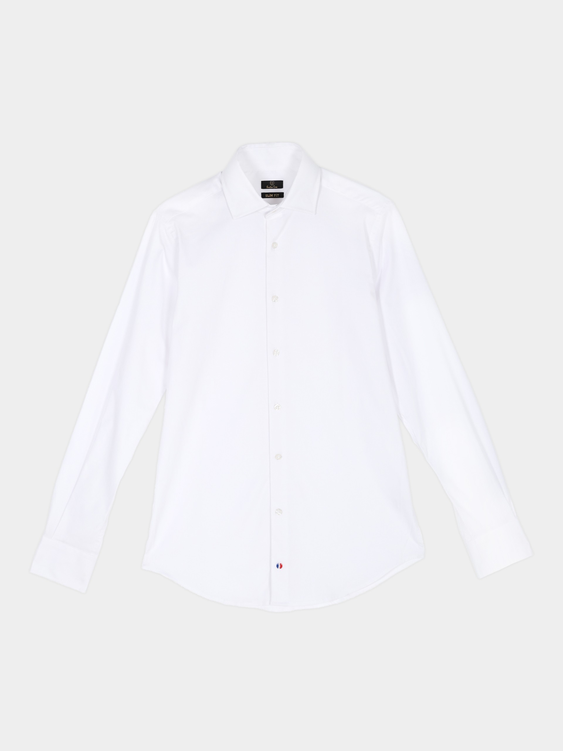 Slim fit plain shirt