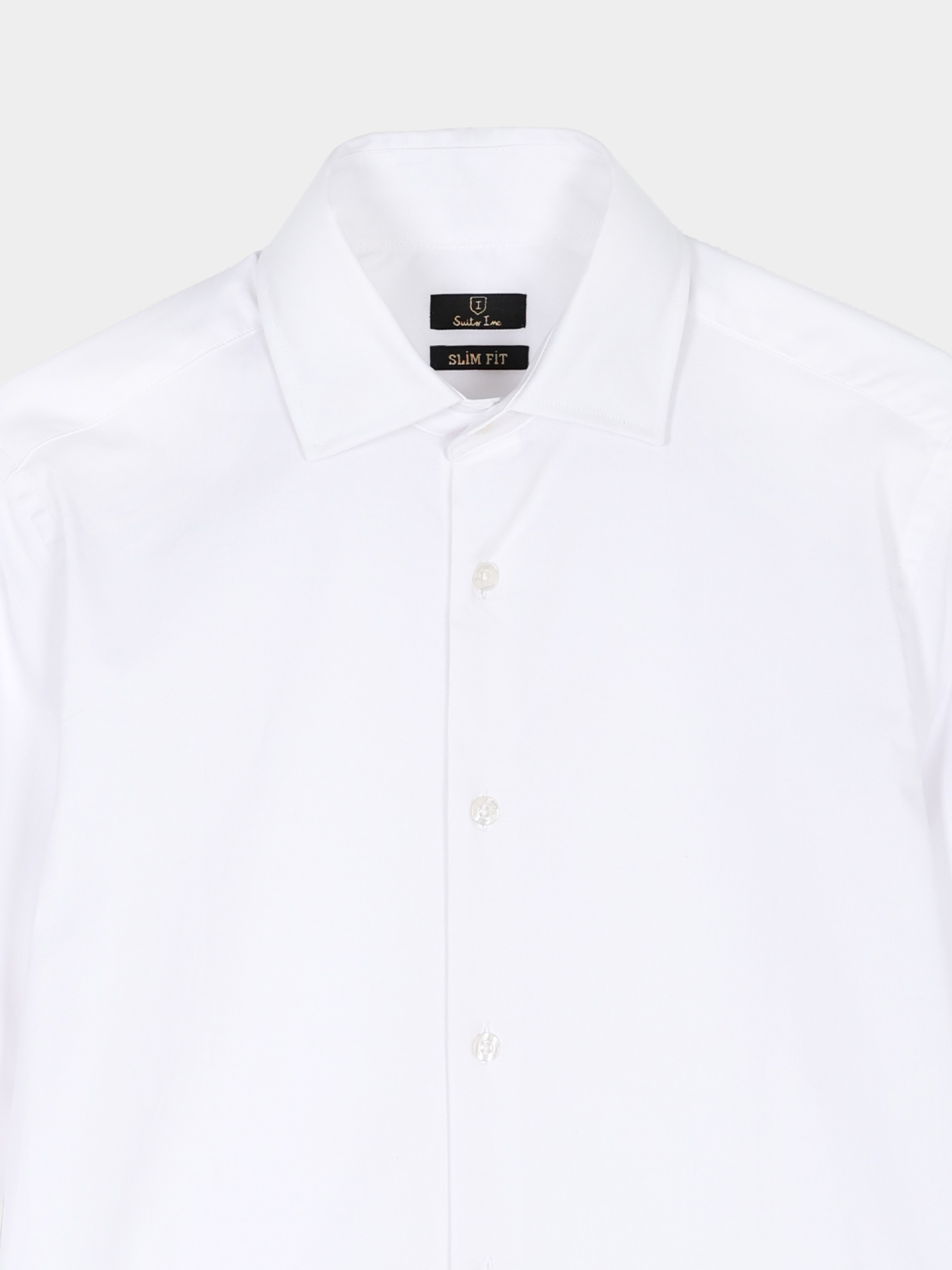 Slim fit plain shirt