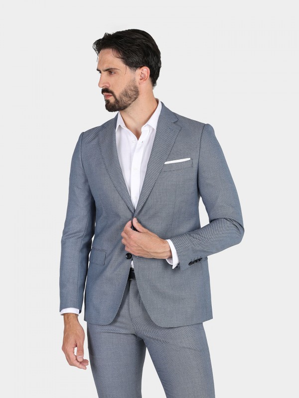 Traje regular fit recycled fabric Traje regular fit recycled fabric