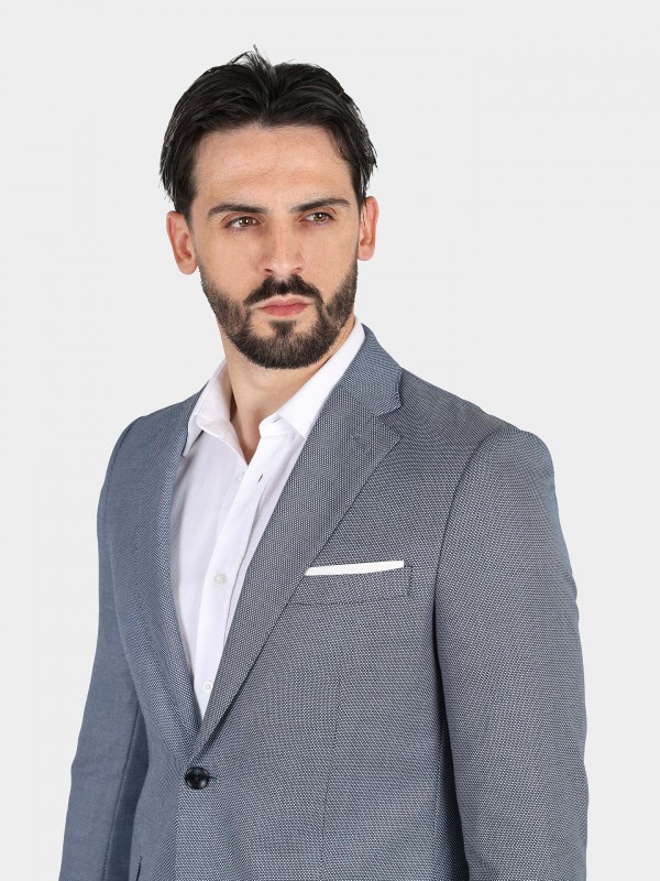 Traje regular fit recycled fabric Traje regular fit recycled fabric