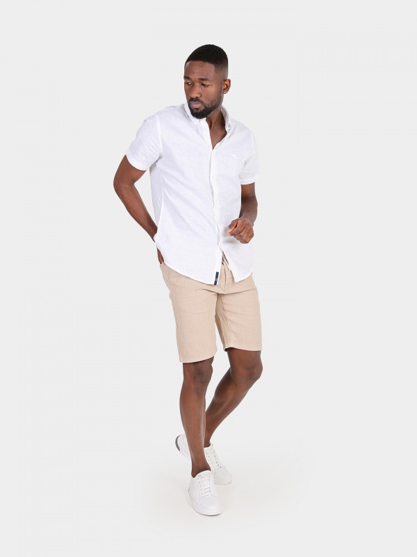 100% cotton jogger shorts