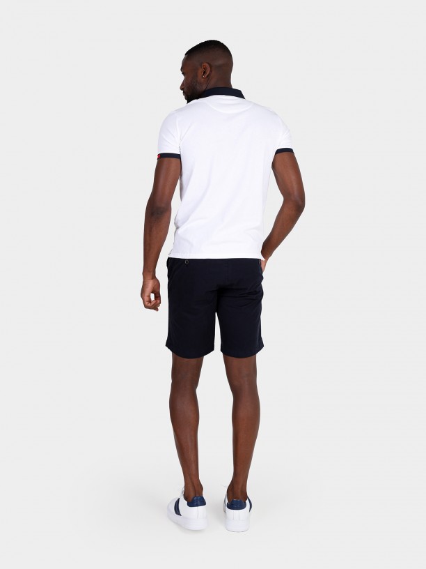 Cotton chino bermuda shorts