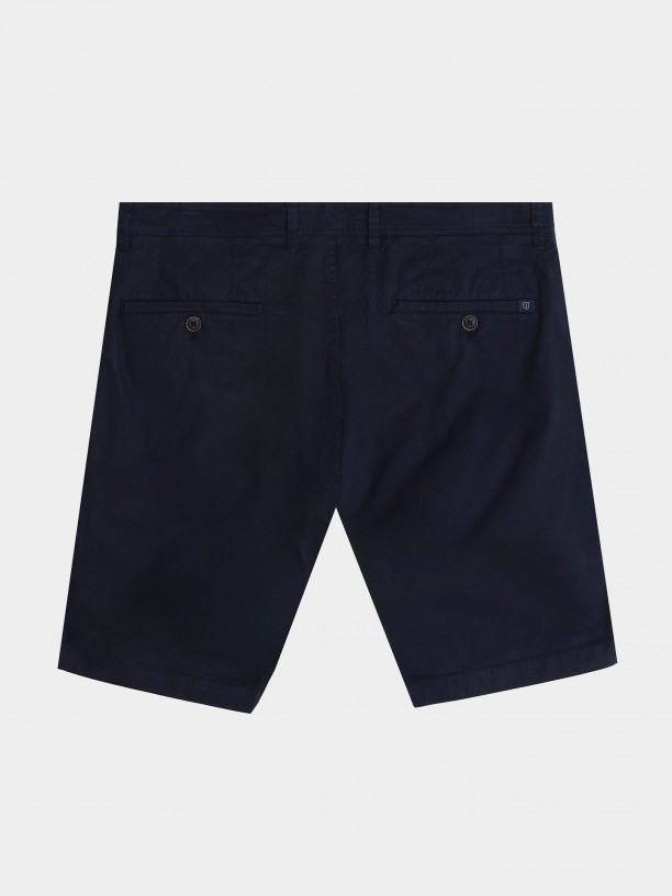 Cotton chino bermuda shorts