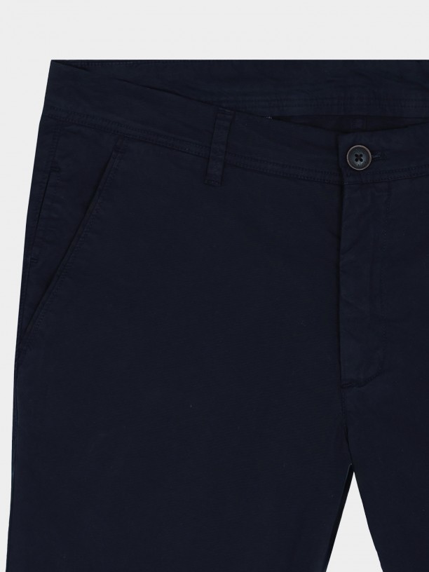 Cotton chino bermuda shorts