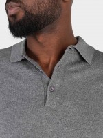 Polo de malha manga comprida