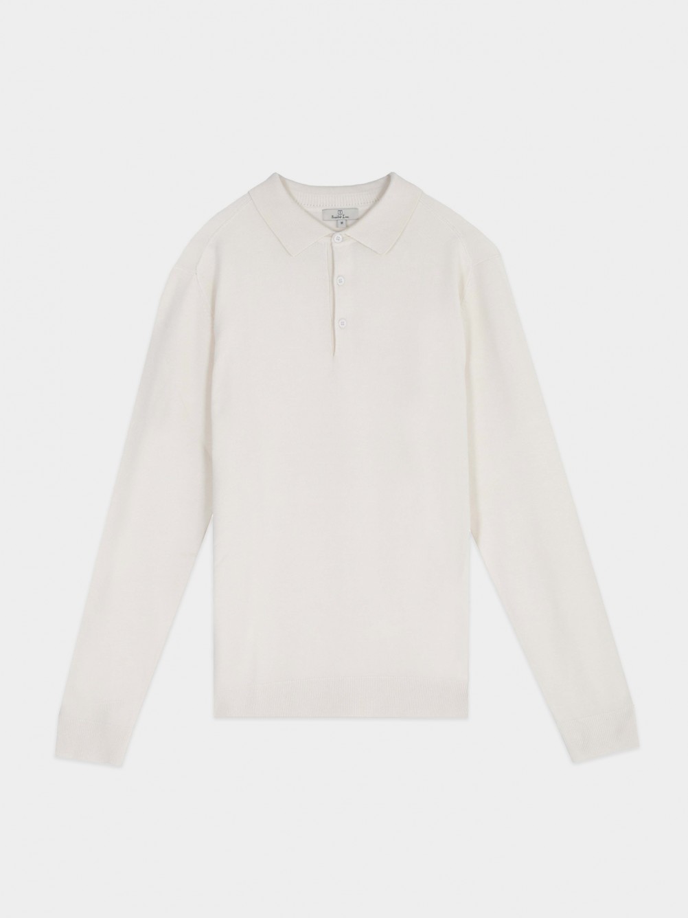 Polo de punto de manga larga