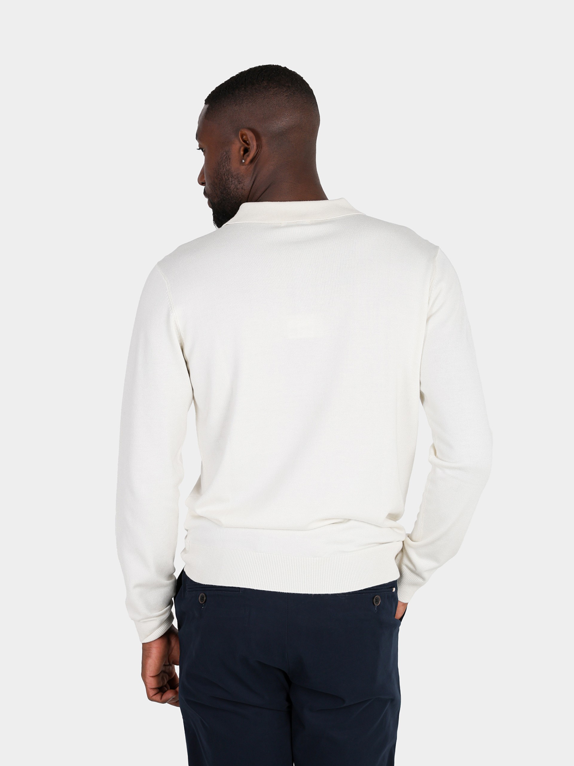 Polo de punto de manga larga